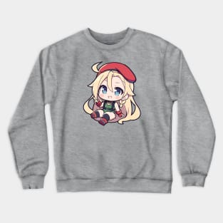 Cute Kawaii Cammy White Crewneck Sweatshirt